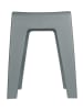 Wenko Badezimmer-Hocker "Kumba" in Grau - (B)38 x (H)47 x (T)32 cm