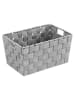 Wenko Aufbewahrungsbox ''Adria'' in Grau - (B)30 x (H)15 x (T)20 cm