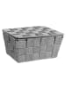 Wenko Kosze (2 szt.) "Adria" w kolorze szarym - 19 x 10 x 14 cm