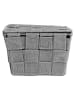 Wenko Kosze (2 szt.) "Adria" w kolorze szarym - 19 x 10 x 14 cm