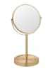Wenko Kosmetikspiegel "Alata" in Gold - Ø 17 cm