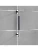 Wenko Wandhaltegriff in Silber/ Schwarz - (H)40,5 cm