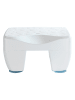 Wenko Hocker "Secura" w kolorze białym do wanny - 31 x 40 x 21 cm