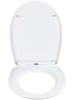 Wenko Easyclose-toiletbril "Beach" grijs/blauw