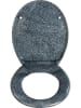 Wenko Toiletbril met softclose-systeem "Ottana" grijs