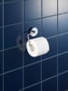 Wenko Edelstahl-Toilettenpapierhalter "Milazzo" - (B)13,5 x (H)17,5 x (T)16 cm