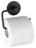 Wenko Toiletrolhouder "Milazzo" zwart - (B)13,5 x (H)10,5 cm