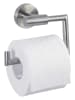 Wenko Toiletrolhouder "Bosio" zilverkleurig - (B)15 x (H)10,5 cm