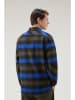 Woolrich Blouse "Trail" - regular fit - blauw/meerkleurig