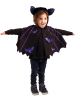 Party x People Kostuumcape "Vleermuis" zwart