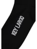 KEY LARGO 3er-Set: Socken "Stay together" in Schwarz