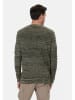 KEY LARGO Pullover "Calgary" in Dunkelgrün