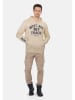KEY LARGO Hoodie "West lake" in Beige