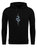 KEY LARGO Hoodie "Distance" in Schwarz
