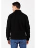 KEY LARGO Sweatjacke "New Trainer" in Schwarz
