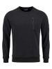 KEY LARGO Sweatshirt "Final" in Schwarz