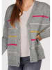 KEY LARGO Cardigan "Candy" in Grau