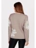 KEY LARGO Pullover "Scarlet" in Beige