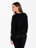 KEY LARGO Sweatshirt "Powerful" in Schwarz
