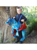 amscan Kostium "Ride On Drache" w kolorze niebieskim