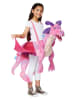 amscan Kostuum "Ride On Drache" lichtroze