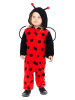 amscan Kostüm-Overall "Marienkäfer" in Rot/ Schwarz