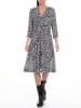 Replay Kleid in Schwarz/ Weiß