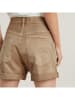 G-Star Szorty dżinsowe w kolorze jasnobrązowym