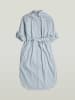 G-Star Hemdkleid in Hellblau