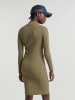 G-Star Strickkleid in Khaki