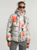 G-Star Winterjacke in Creme/ Orange