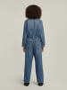 G-Star Kombinezon dżinsowy w kolorze niebieskim