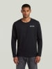 G-Star Longsleeve in Schwarz