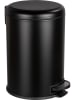 Wenko Treteimer "Leman" in Schwarz - 20 l