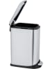 Wenko Mülleimer in Silber - 12 l