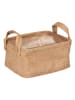 Wenko Aufbewahrungskorb "Juna" in Beige - (B)20 x (H)15 x (T)15 cm