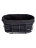 Wenko Brotkorb "Bela" in Schwarz - (B)27 x (H)17 x (T)11,5 cm