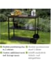 Wenko Servierwagen ''Miro'' in Schwarz/ Braun - (B)80 x (H)98 x (T)40 cm
