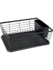 Wenko Suszarka "Drip"" w kolorze czarnym do naczyń - 36 x 15 x 30 cm