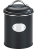 Wenko Aufbewahrungsdose "Nero" in Schwarz - 1 l