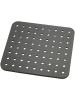 Wenko Waschbeckenmatte in Schwarz - (L)31 x (B)27,5 cm