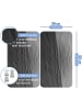 Wenko 2er-Set: Herdabdeckplatten in Grau - (L)30 x (B)52 cm 