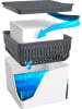 Wenko Luchtontvochtiger "Cube" wit - (B)16,5 x (H)15,7 x (D)16,5 cm