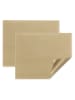 Wenko 2er-Set: Backmatten in Beige - (L)36 x (B)42 cm