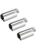 Wenko 3er-Set: Tubenpressen in Silber - (H)8,3 cm