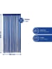 Wenko Türvorhang in Blau/ Weiß - (L)200 x (B)90 cm
