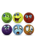 Maximex 6-delige set: anti-stressballen meerkleurig - Ø 6 cm
