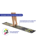 Maximex Reflexzonen-Massagematte in Schwarz/ Bunt - (L)175 x (B)35 cm