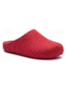 Comfortfusse Woll-Hausschuhe "Pine" in Rot