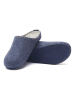 Comfortfusse Wollen pantoffels donkerblauw